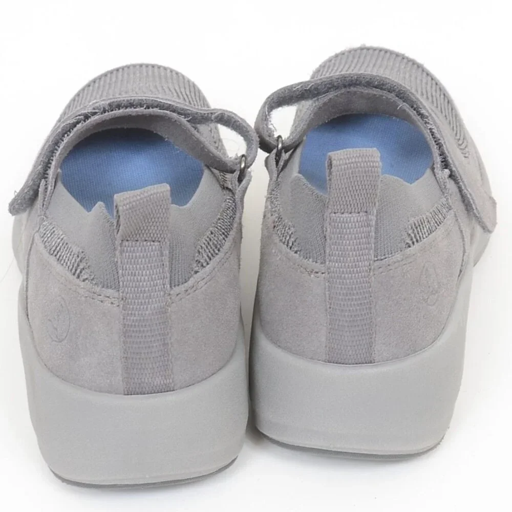 Lands End Women's 7B Hook & Loop Comfort Mary Jane Uniform Nurse‎ Walking